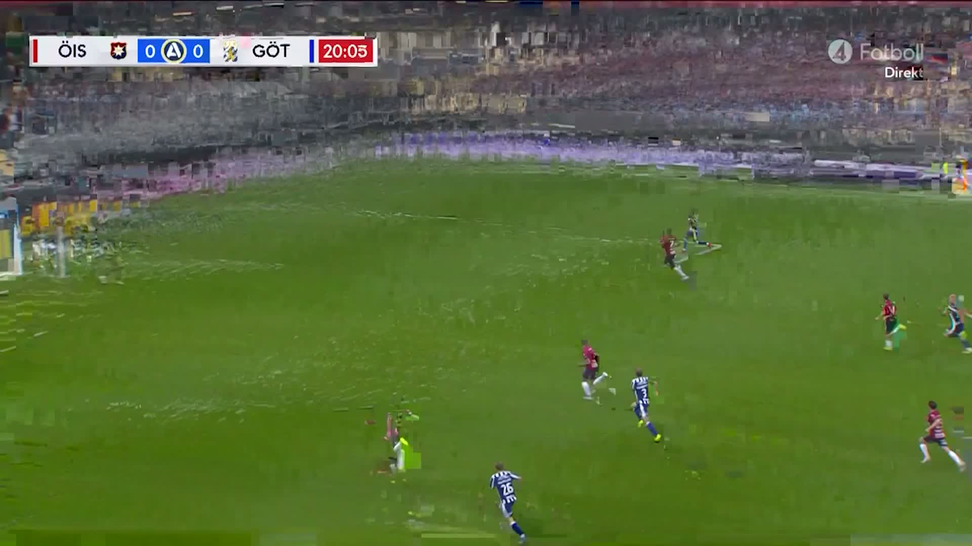 Derbyt avbrutet efter skandal på läktaren – se här