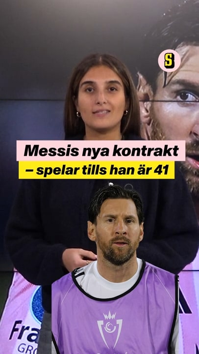 Messis nya kontrakt – spelar tills han är 41