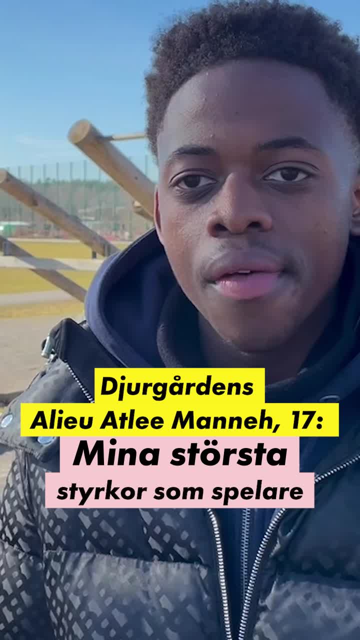 Djurgårdens 17-åring: Det här är mina styrkor som spelare