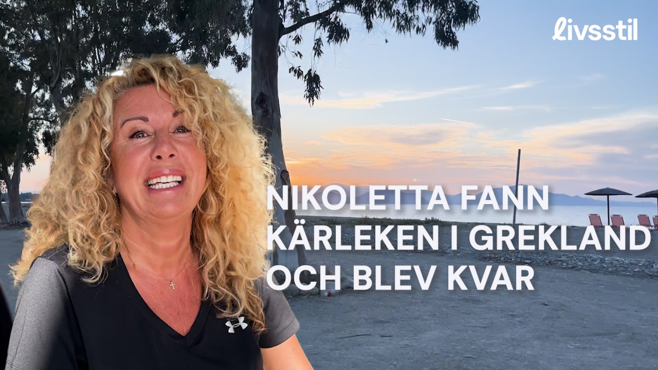 Svenska Nikoletta bytte liv - driver hotell i Grekland