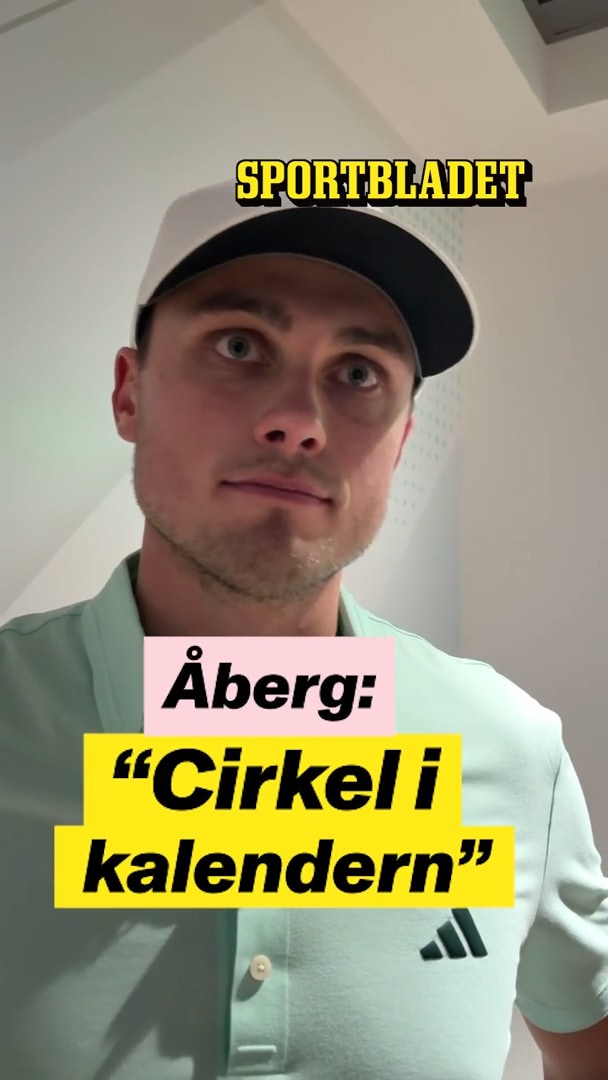 Ludvig Åberg: ”Varit så sedan jag var liten”