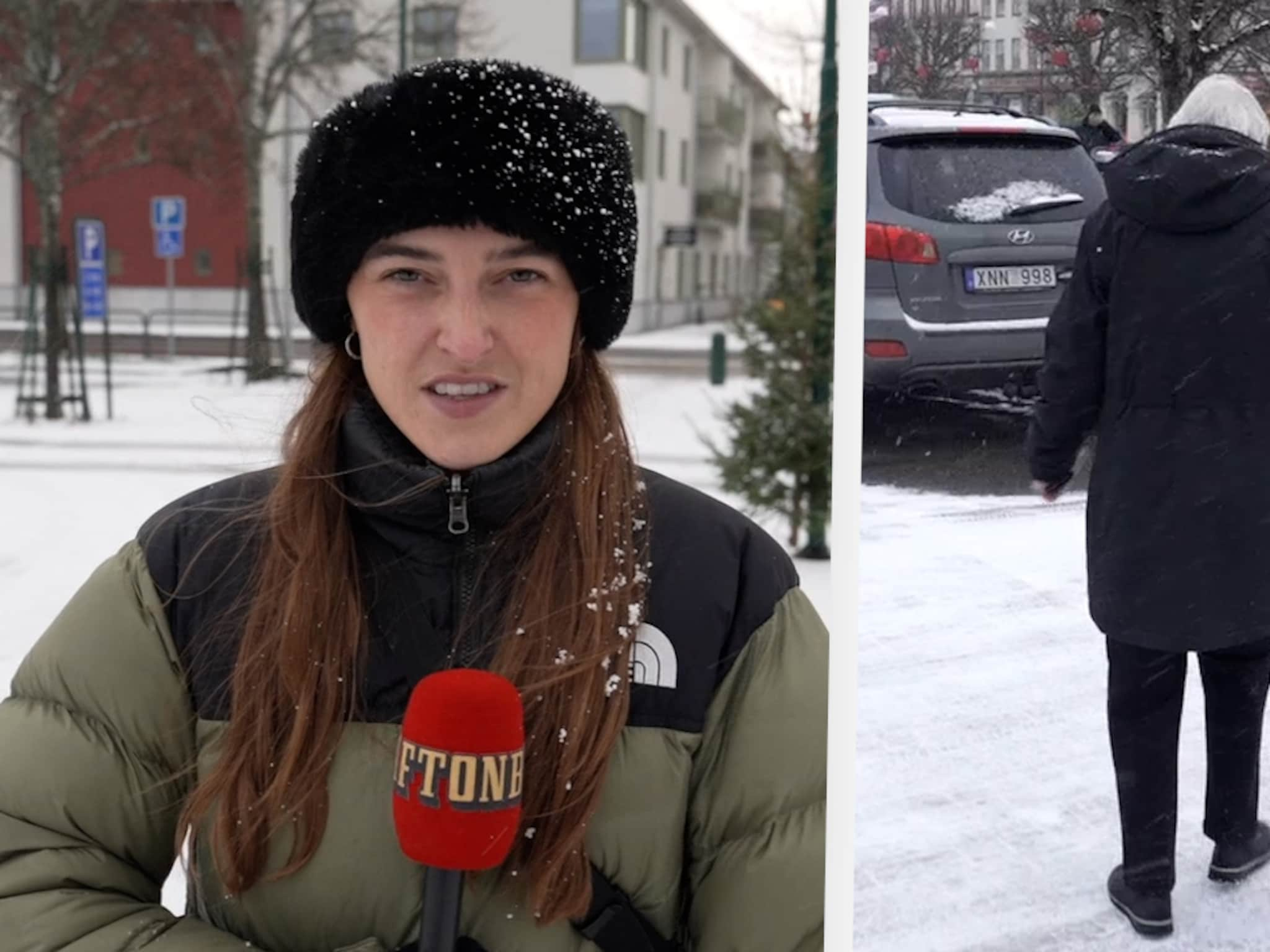 Lidköpingsborna om första snön: ”Love it”