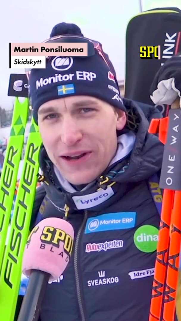 Ponsiluoma: ”Skönt att komma hem till henne”