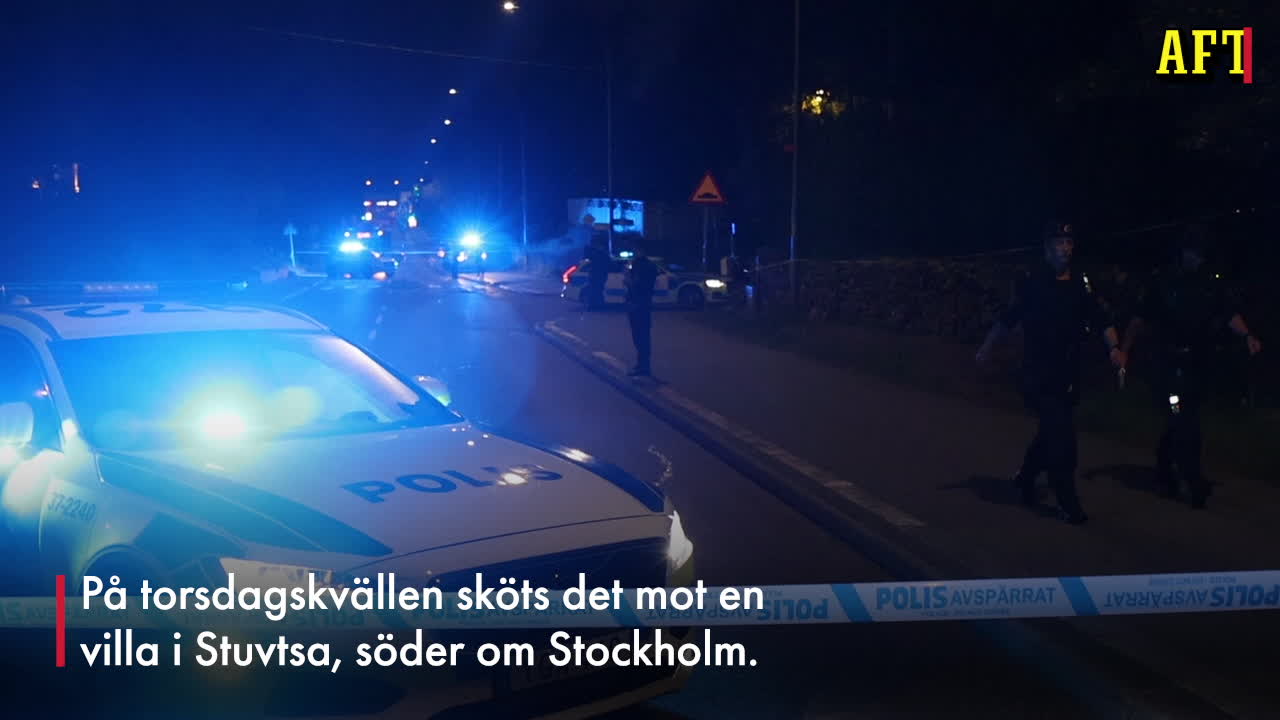 Skott mot villa i Stuvsta – för andra gången