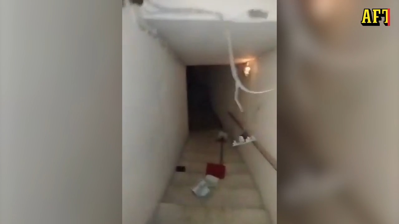 Se Assadfamiljens hemliga flykttunnlar