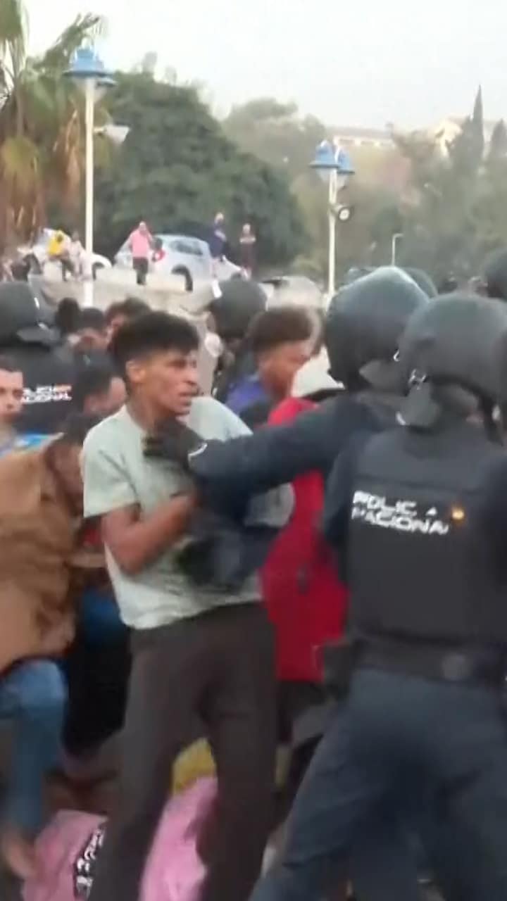 Fortsatt tumult i Ceuta - Aftonbladet TV