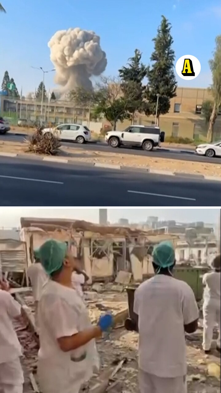 Hör smällen – här träffas sjukhuset