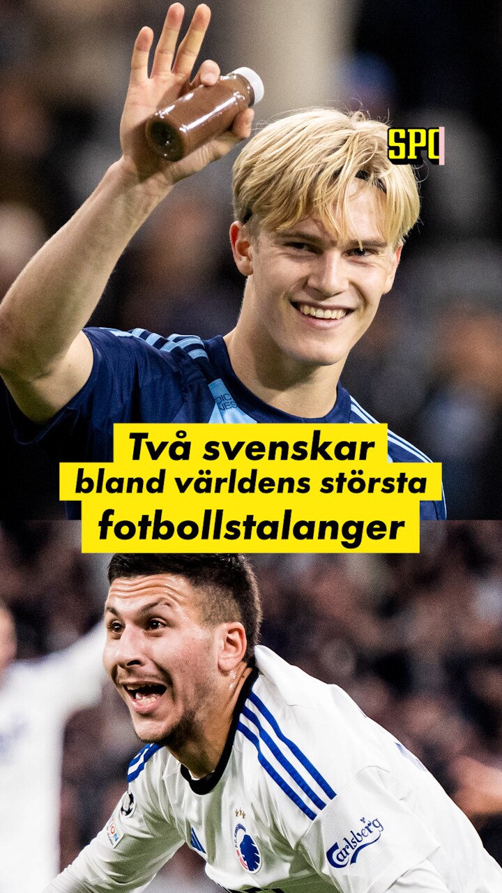 Två svenskar på prestigelistan