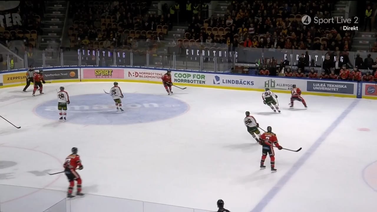 Frölunda vinner med 3-1 mot Luleå– se målen