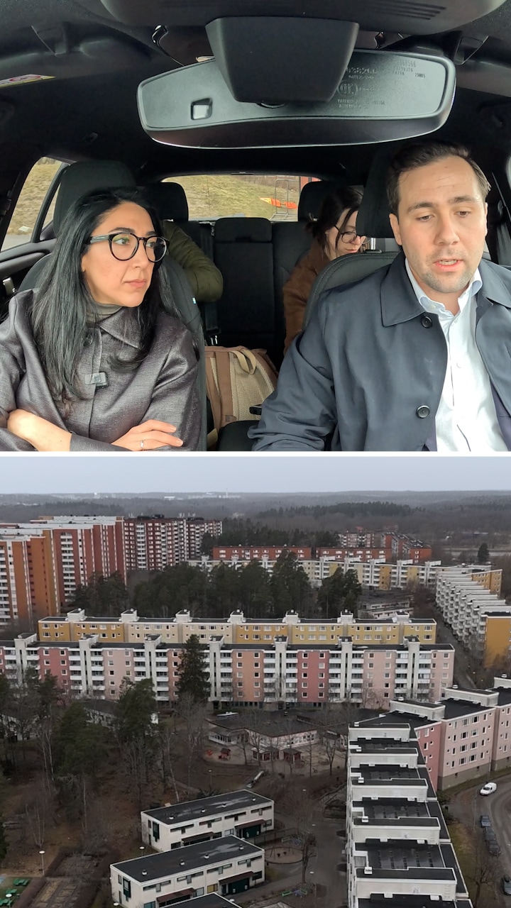 Politikernas bilfärd i förorten: ”Taxi Dousa”