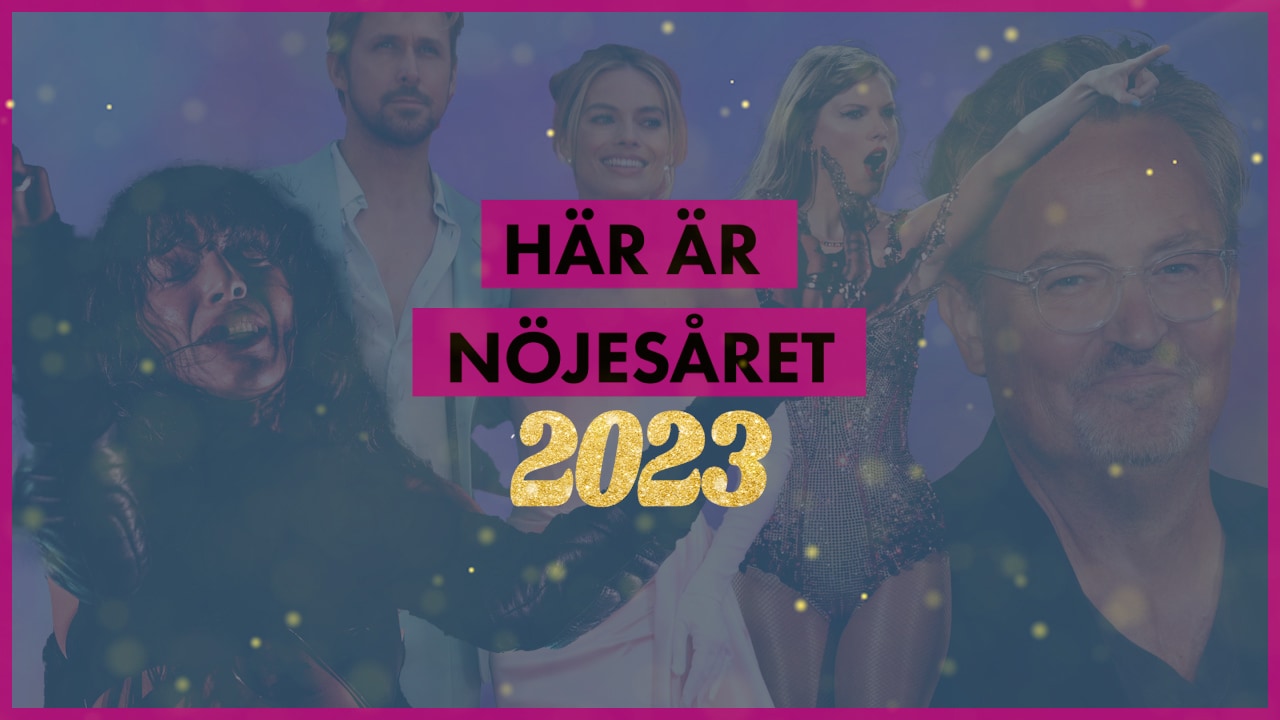 Här är nöjesåret 2023 – fem största snackisarna