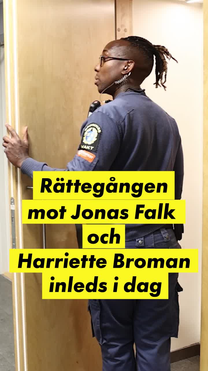 Nu inleds rättegången mot Jonas Falk