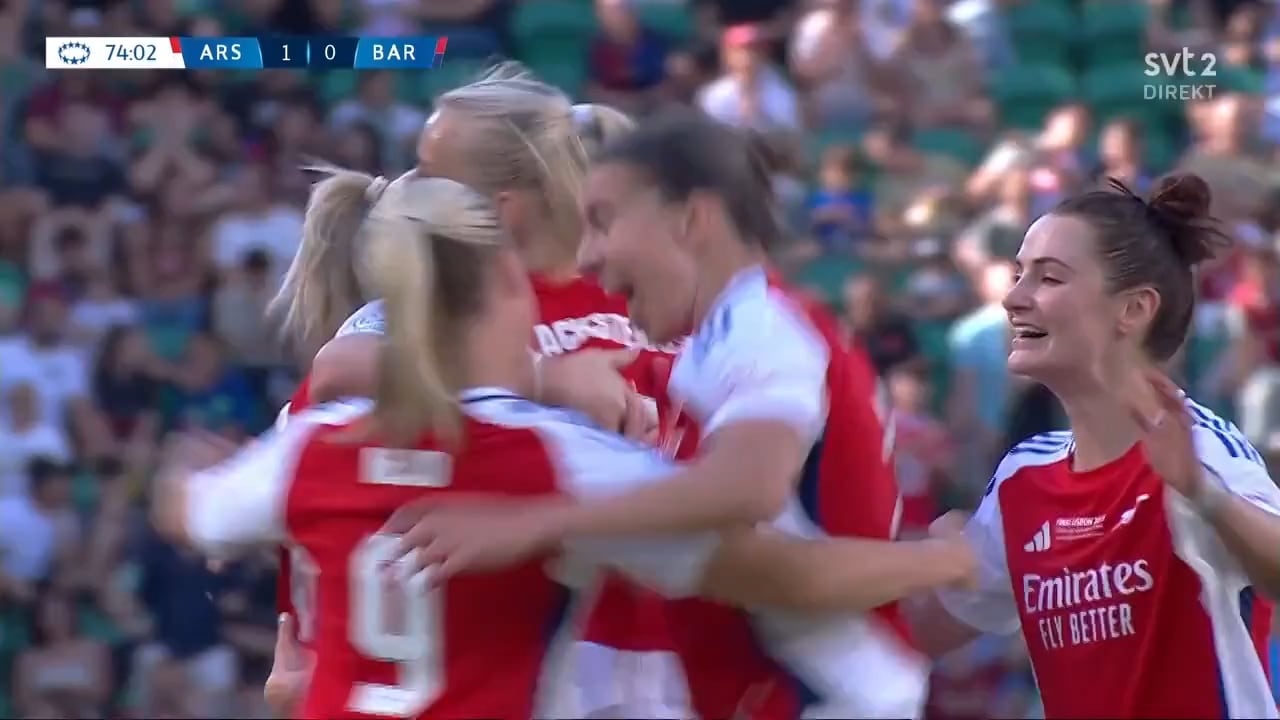 Stina Blackstenius avgör Champions League-finalen