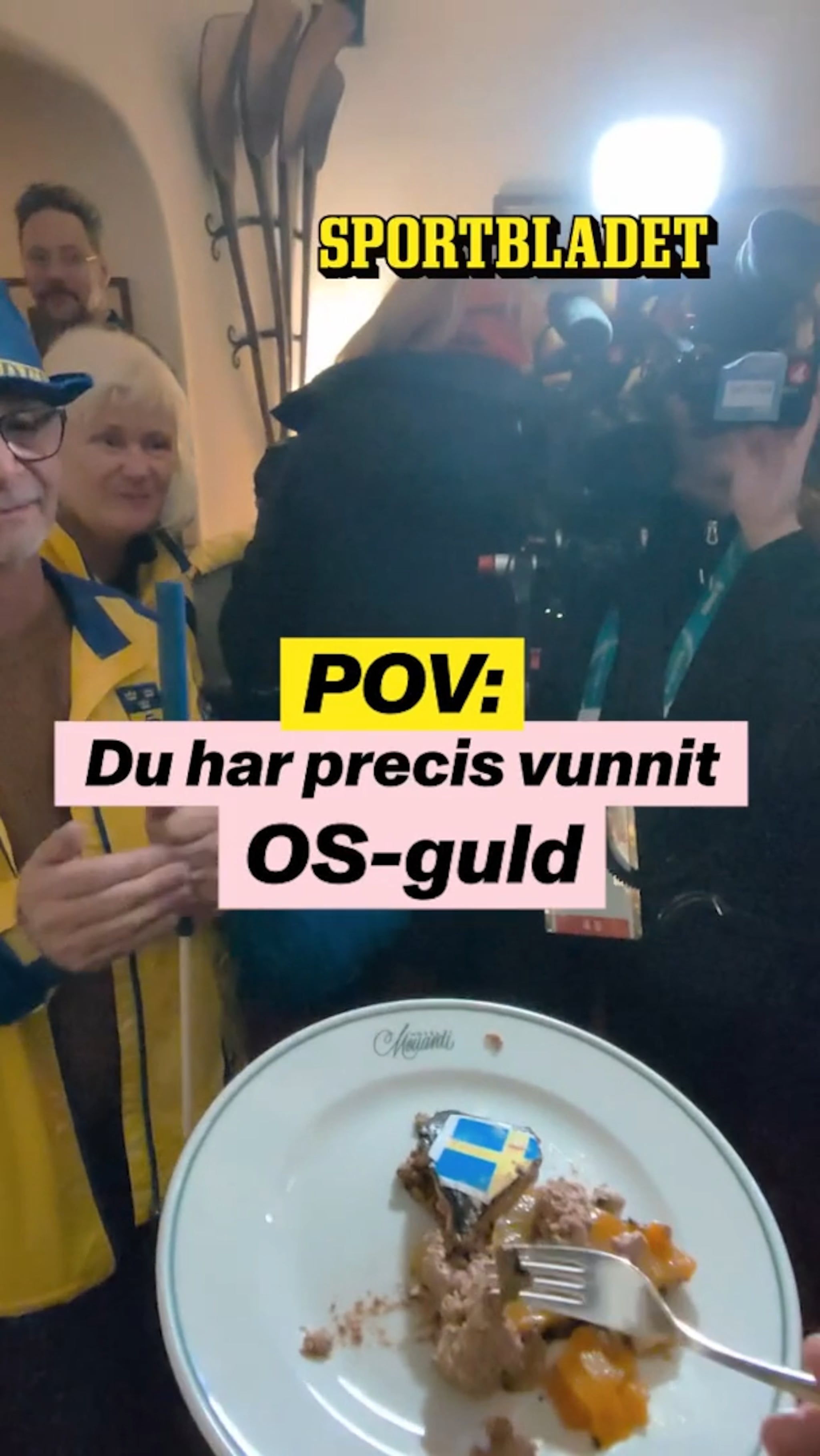 POV: Du har precis vunnit OS-guld