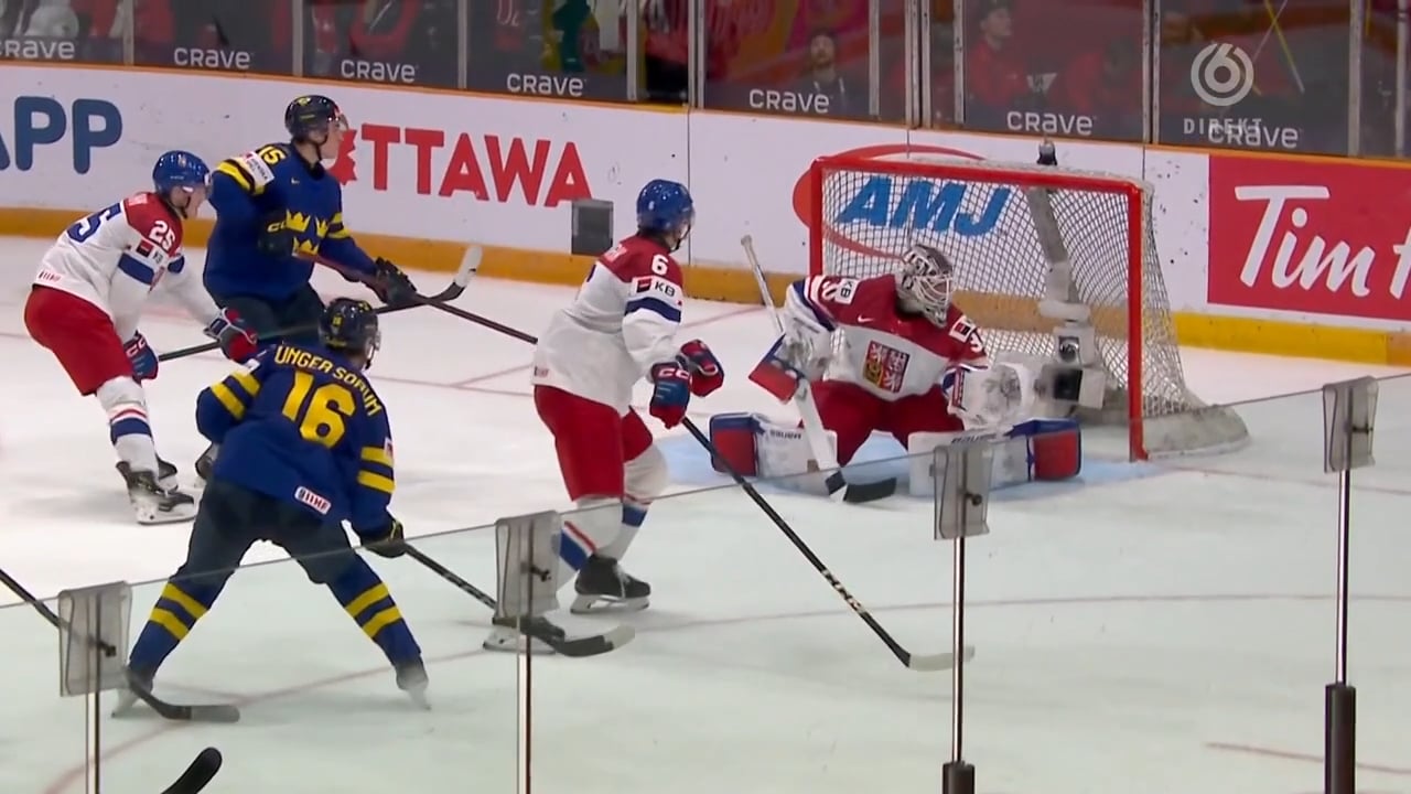 Sverige vinner gruppen efter seger mot Tjeckien på nyårsafton