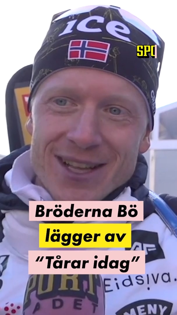 Båda bröderna Bö slutar: “Tårar”