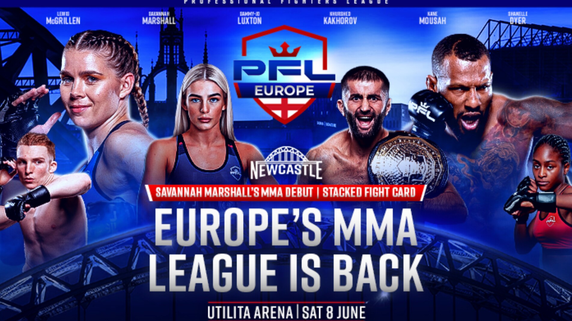 REPRIS: PFL Europe 2: Newcastle