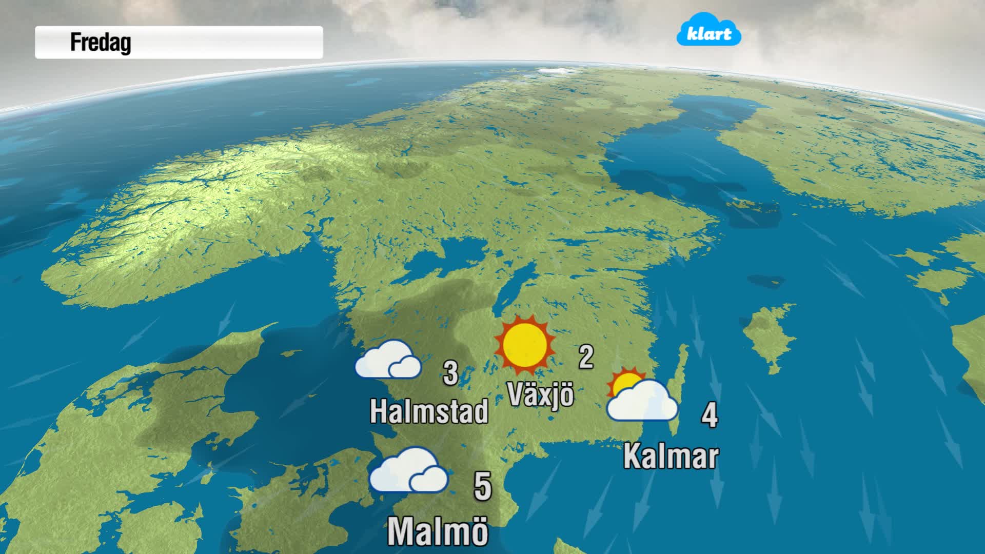 Så blir vädret där du bor