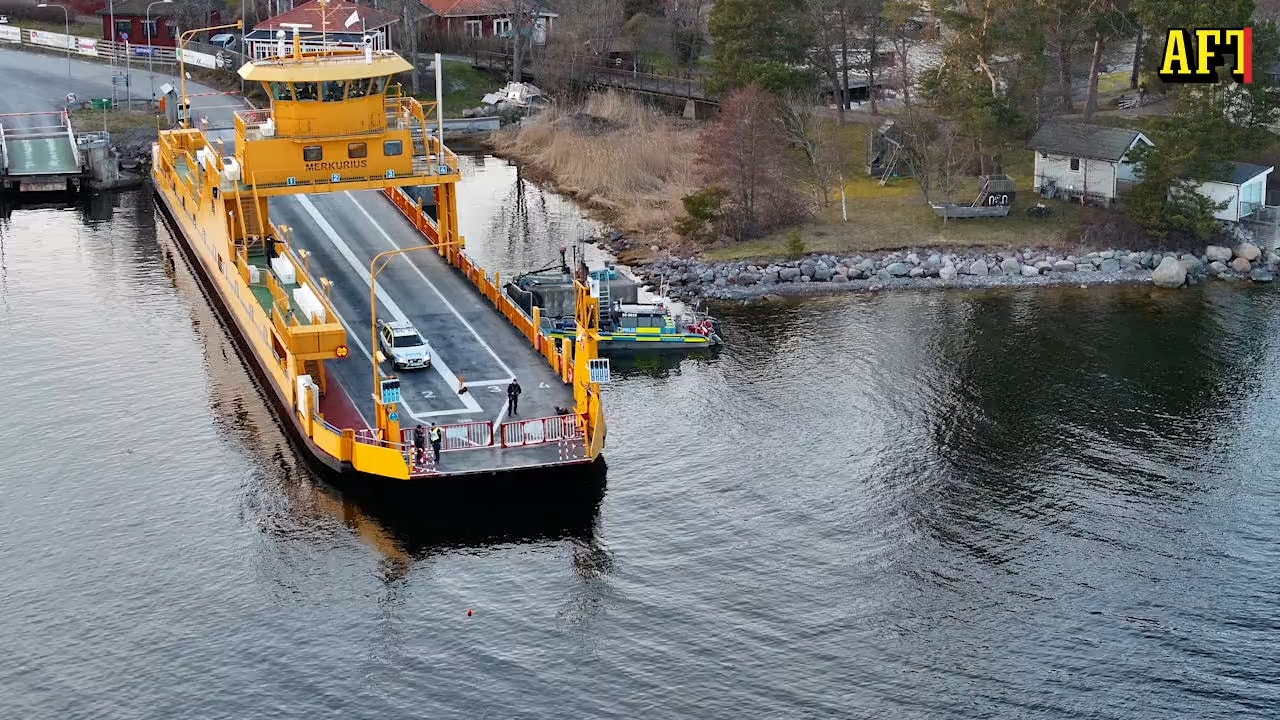 Vittnen på färjan: ”Full gas”