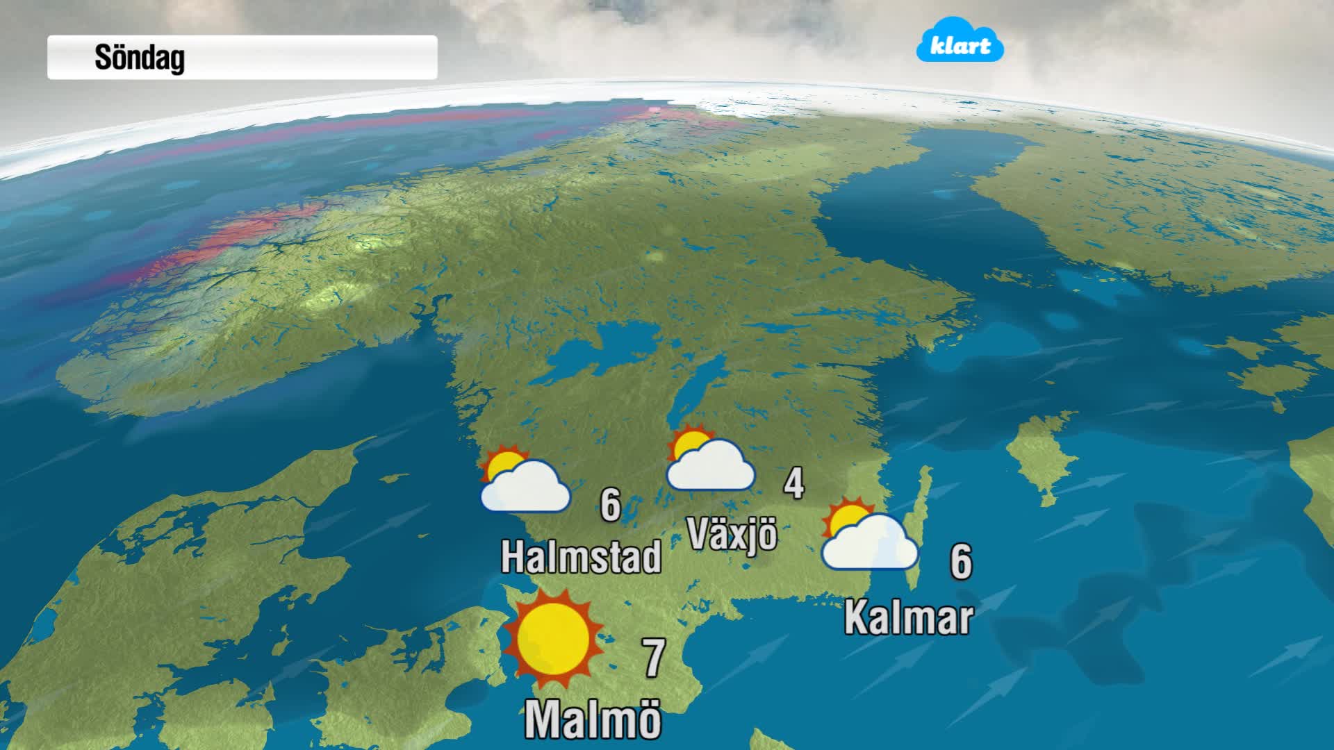 Så blir vädret där du bor