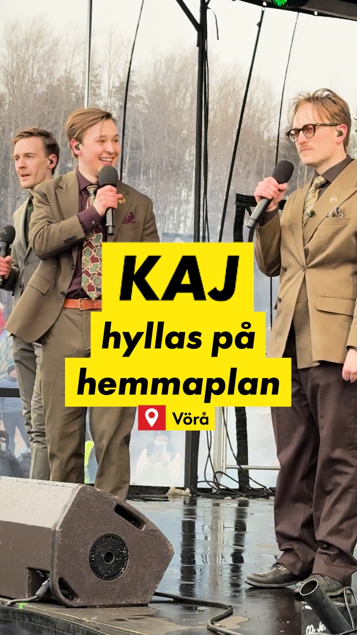 Här hyllas KAJ på hemmaplan