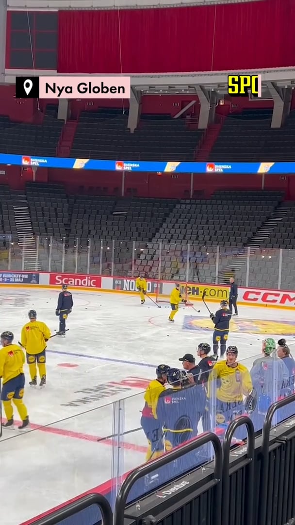 Tre Kronors första intryck av Globen: ”Fräsch”