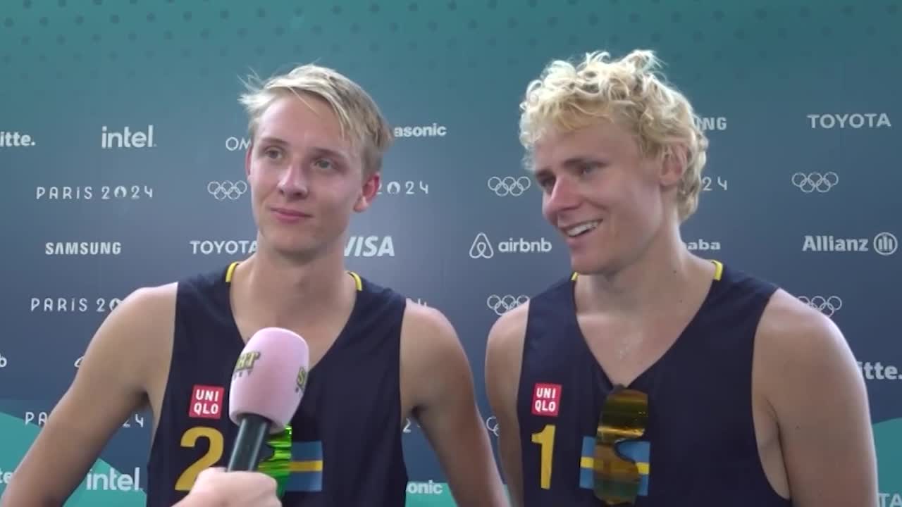 Åhman/Hellvig klara för kvartsfinal: ”Fantastiskt kul”