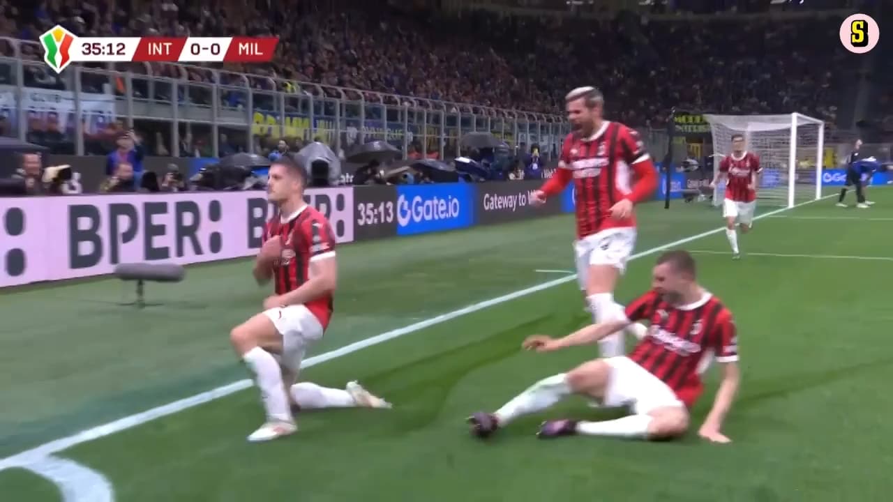 Milan vidare till final efter 3-0 mot Inter