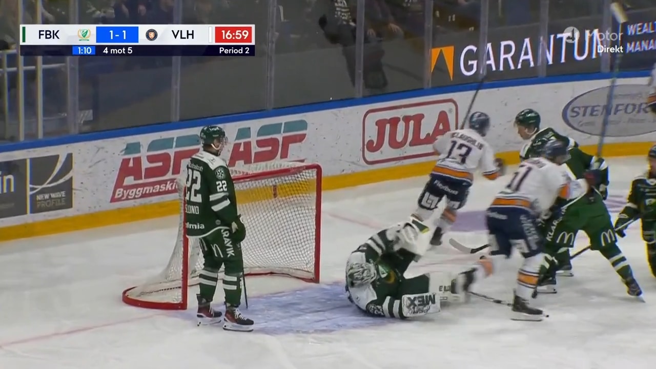 Färjestads formsvacka fortsätter – Växjö vann stort