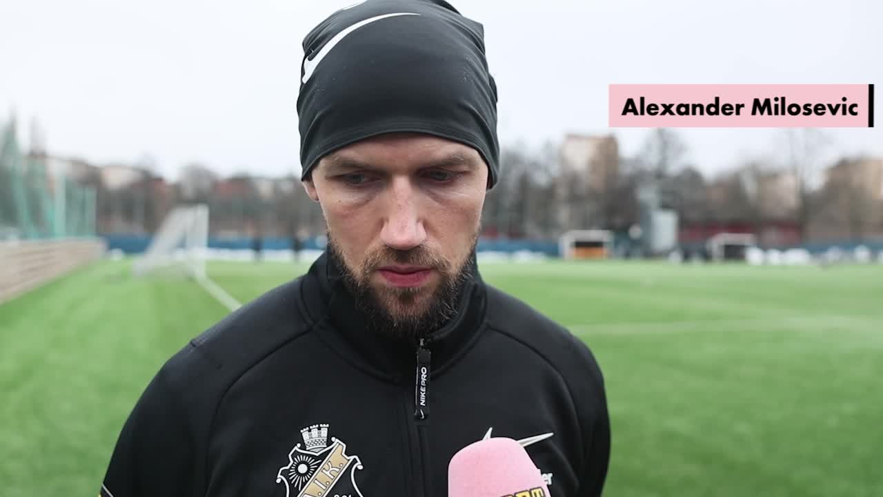 "Är med i tankarna hela tiden" - Milosevic om Kristoffer Olsson