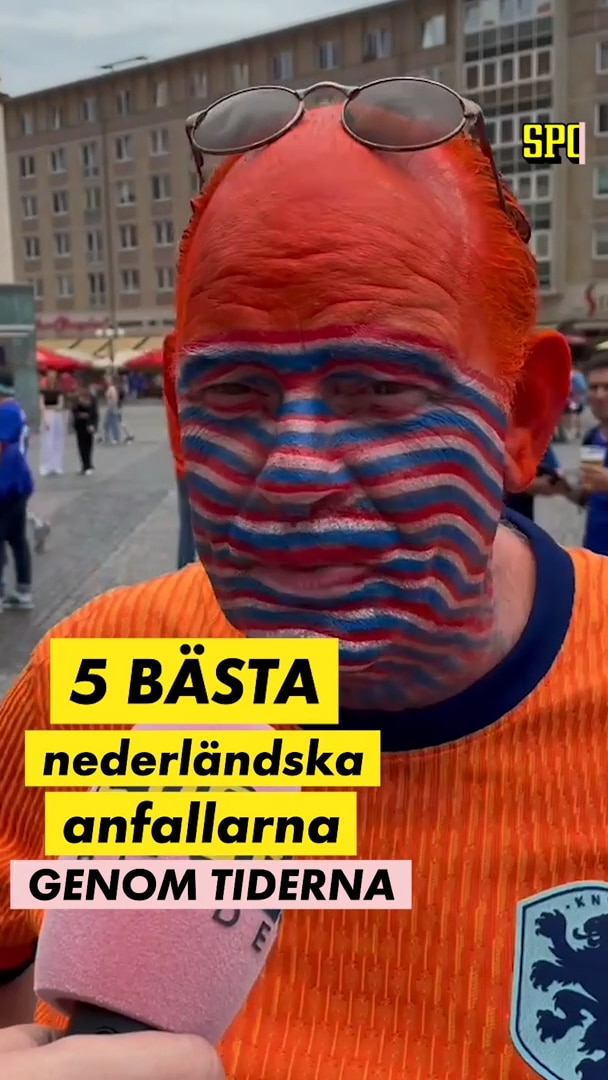 Nederländernas 5 bästa anfallare genom tiderna