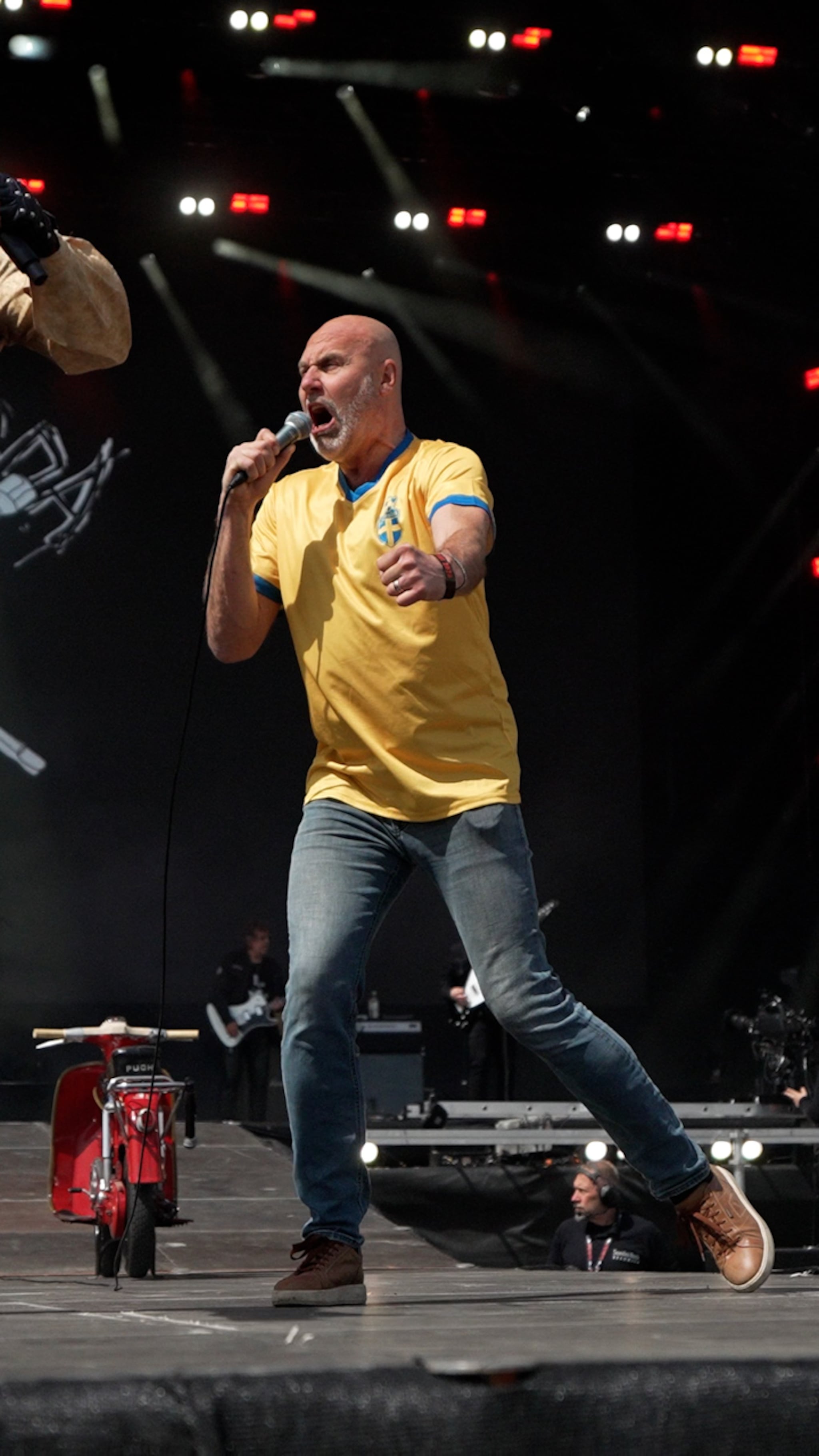 Här gör sportprofilen succé på Sweden Rock