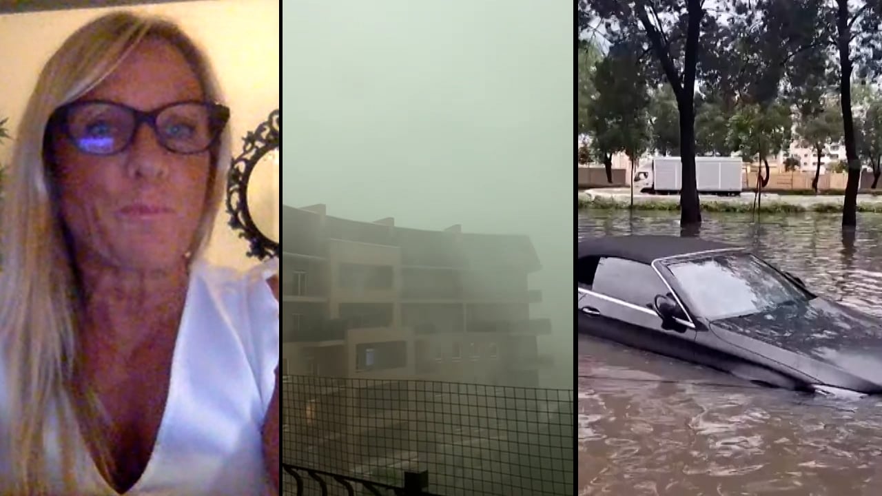 Svenska Anna mitt i regnkaoset – “Himlen öppnar sig”