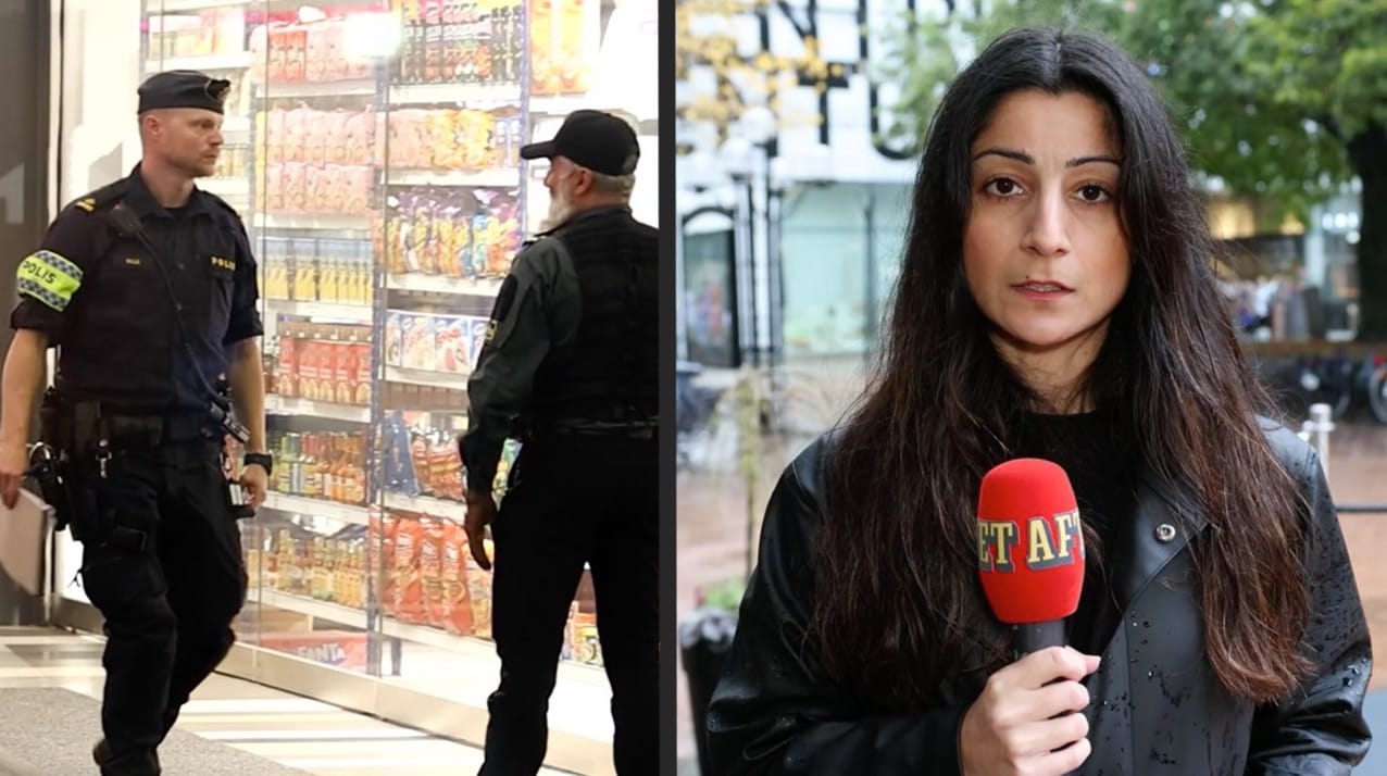 Man skjuten i köpcentrum: ”De fick springa ut från sina arbetsplatser”