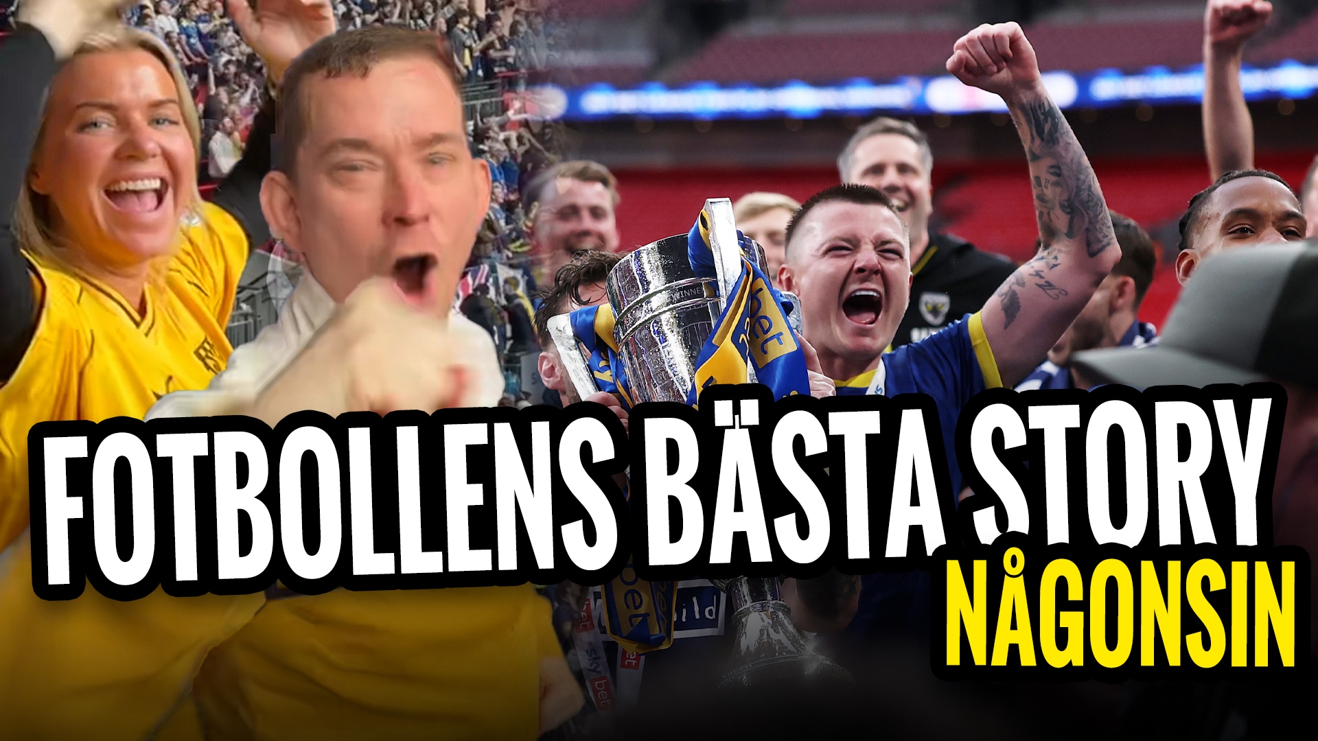 Ser Wimbledon vinna på Wembley: ”Bästa historien fotbollen har producerat – någonsin”