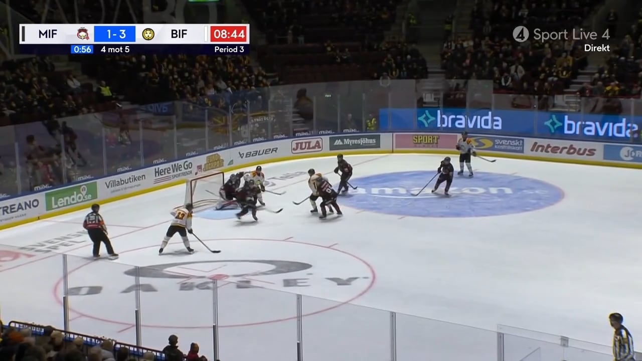 Här utökar Brynäs serieledningen