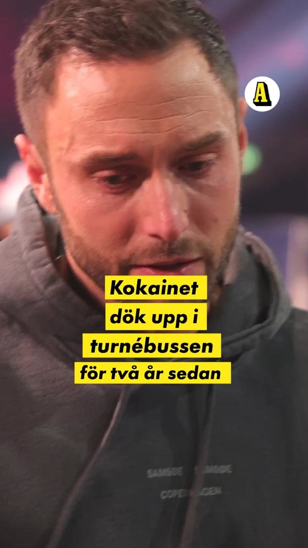 Måns erkänner kokainmissbruk