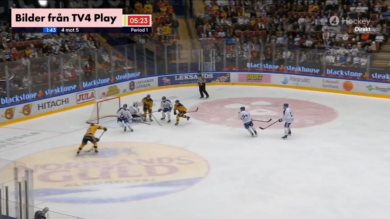 Luleå vinner mot Leksand – Omark tar revansch efter att ha missat öppet mål