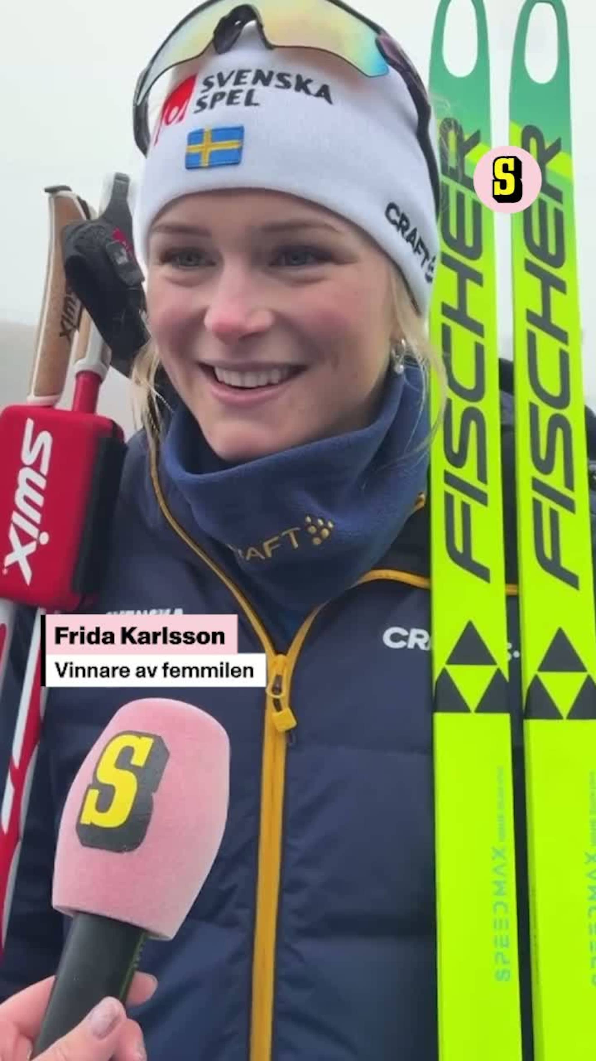 Trippeln till svenskorna: "Sjukt mäktig dag"