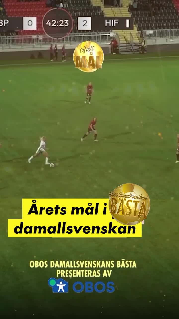 Här är årets mål i Damallsvenskan 2024