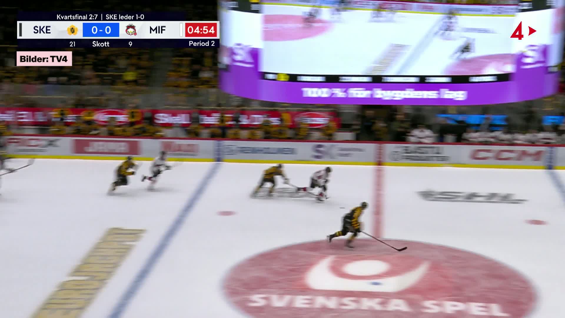 Skellefteå avgör med elva sekunder kvar