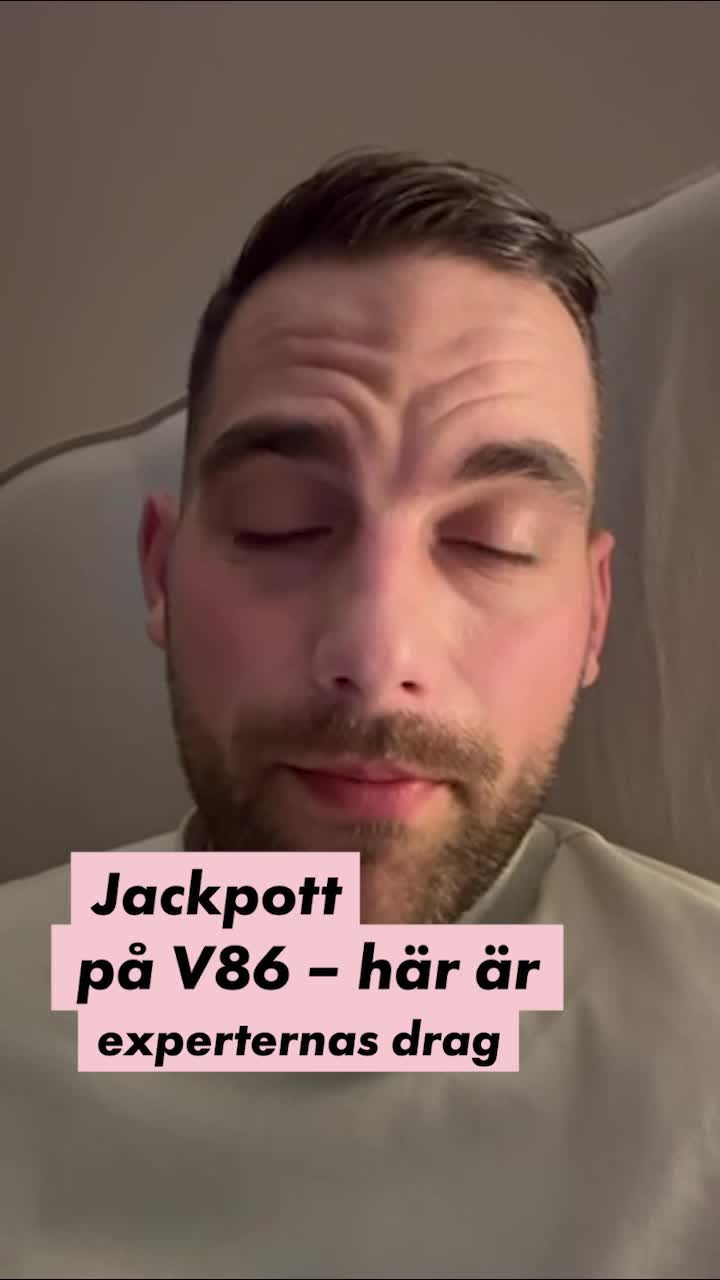 ”Jag har en fräck jackpott-spik att bjuda på”