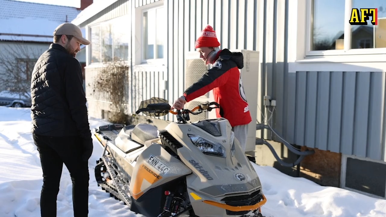Voltade med skotern – grannen räddade livet på Felix