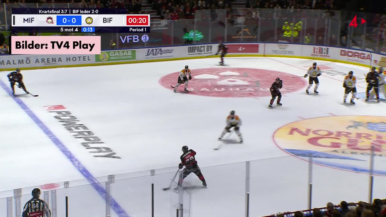 Malmö reducerar matchserien mot Brynäs – se målen