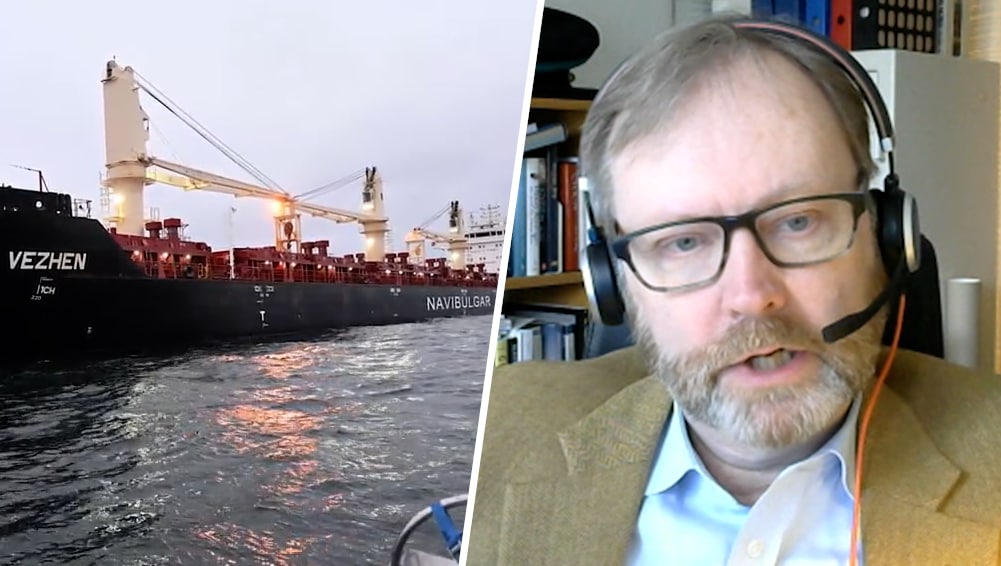 Fartyg bordat efter misstänkt kabelsabotage: ”Hybridkrig pågår”