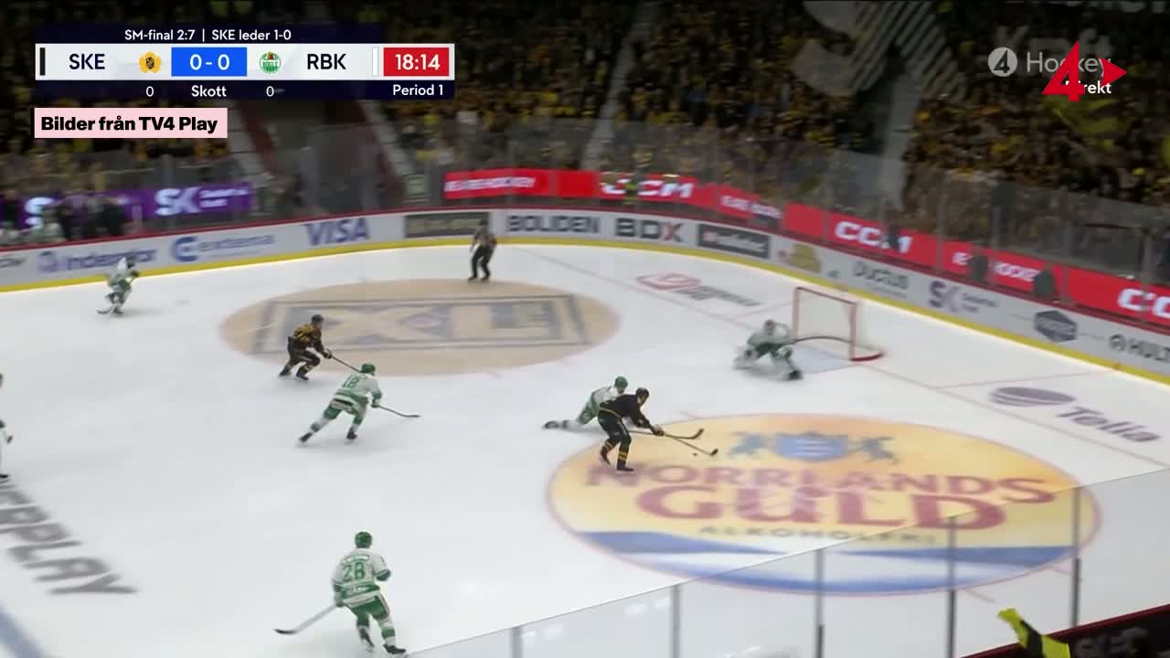 Skellefteå går på knock i första perioden