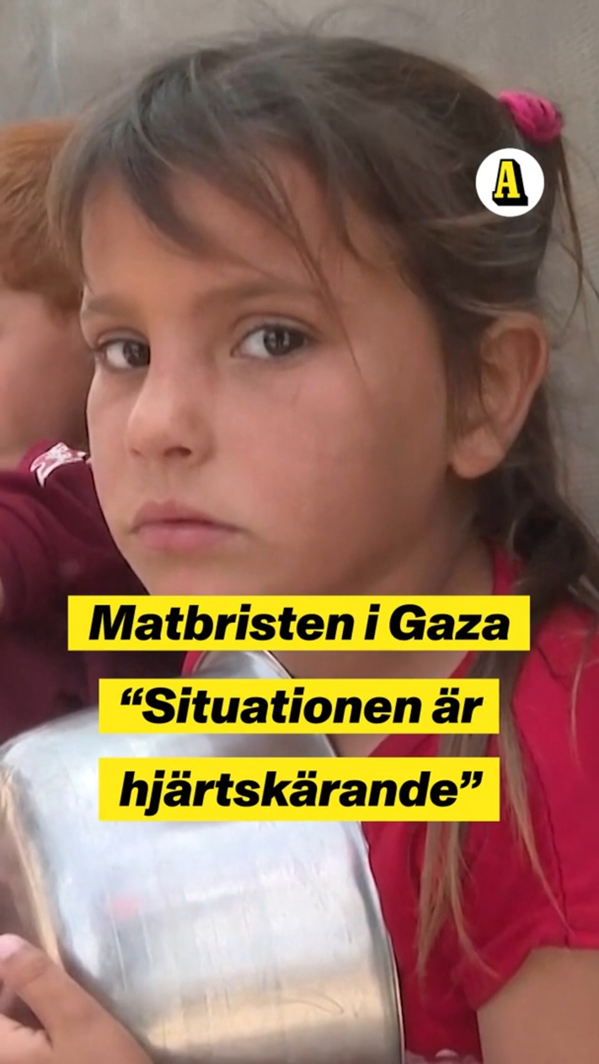 Hungriga barnen i Gaza: &ldquo;Kommer vi få mat imorgon?&quot;