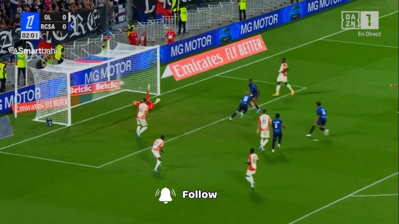 Här blir Nanasi målskytt direkt mot Lyon