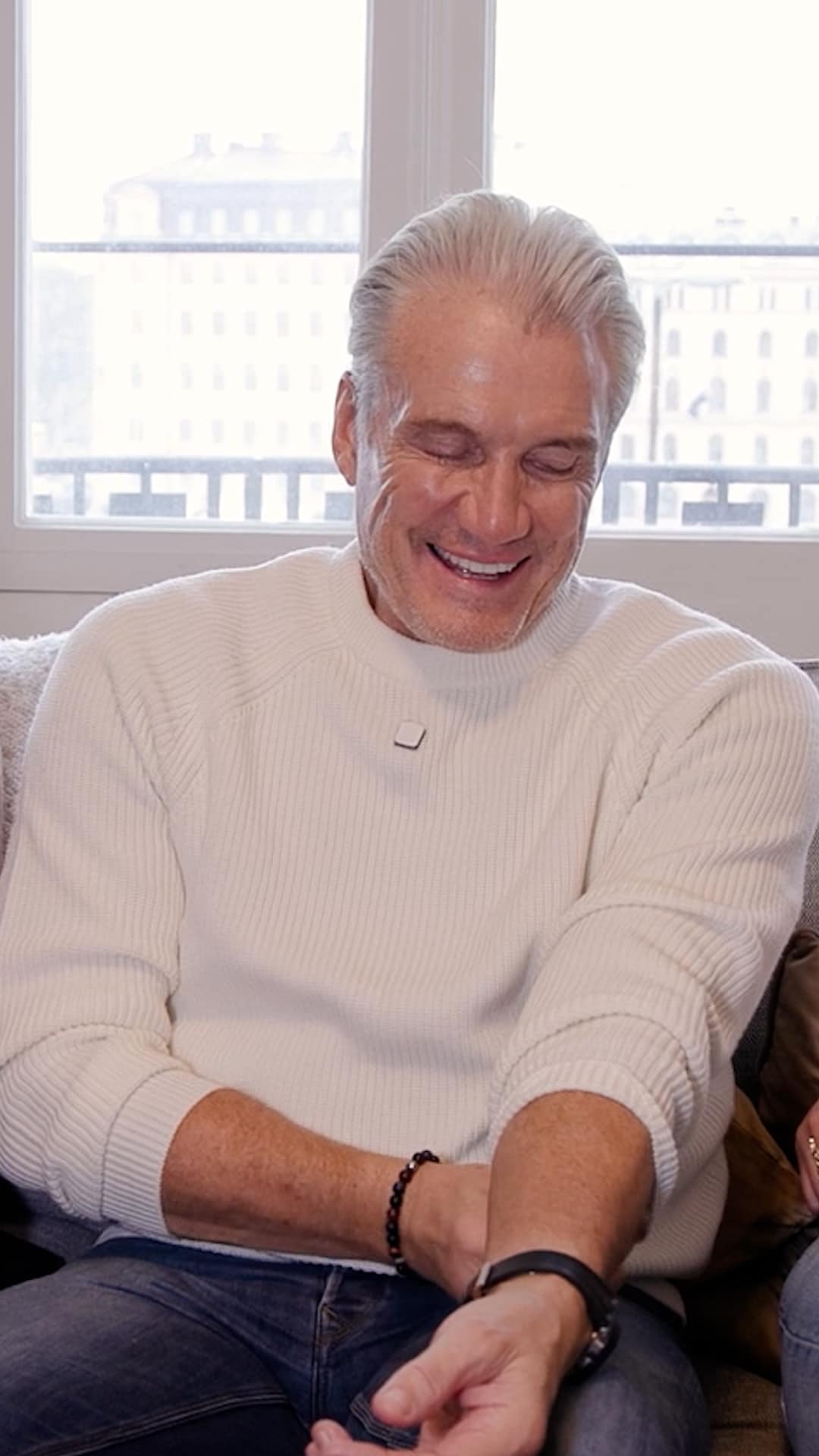 Dolph om åldersskillnaden till frun