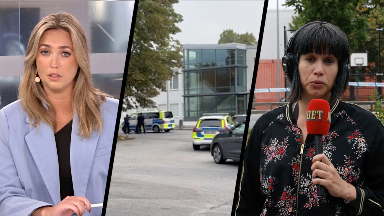 Tonåring skjuten på skola: ”Massa blod utanför”